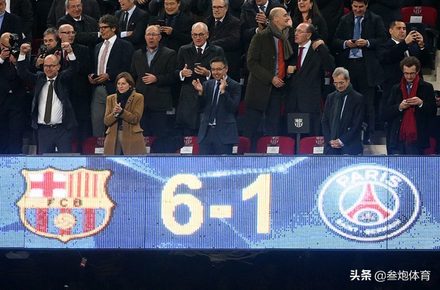 巴萨逆转巴黎6:1现场原声,巴萨逆转巴黎6:1完整版