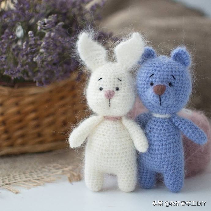 最简单的毛线玩偶钩织,简单好看的毛线钩织玩偶
