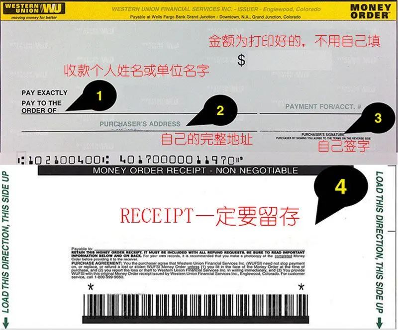 怎么填写美国1200支票的信息,美国支票怎么填写样本