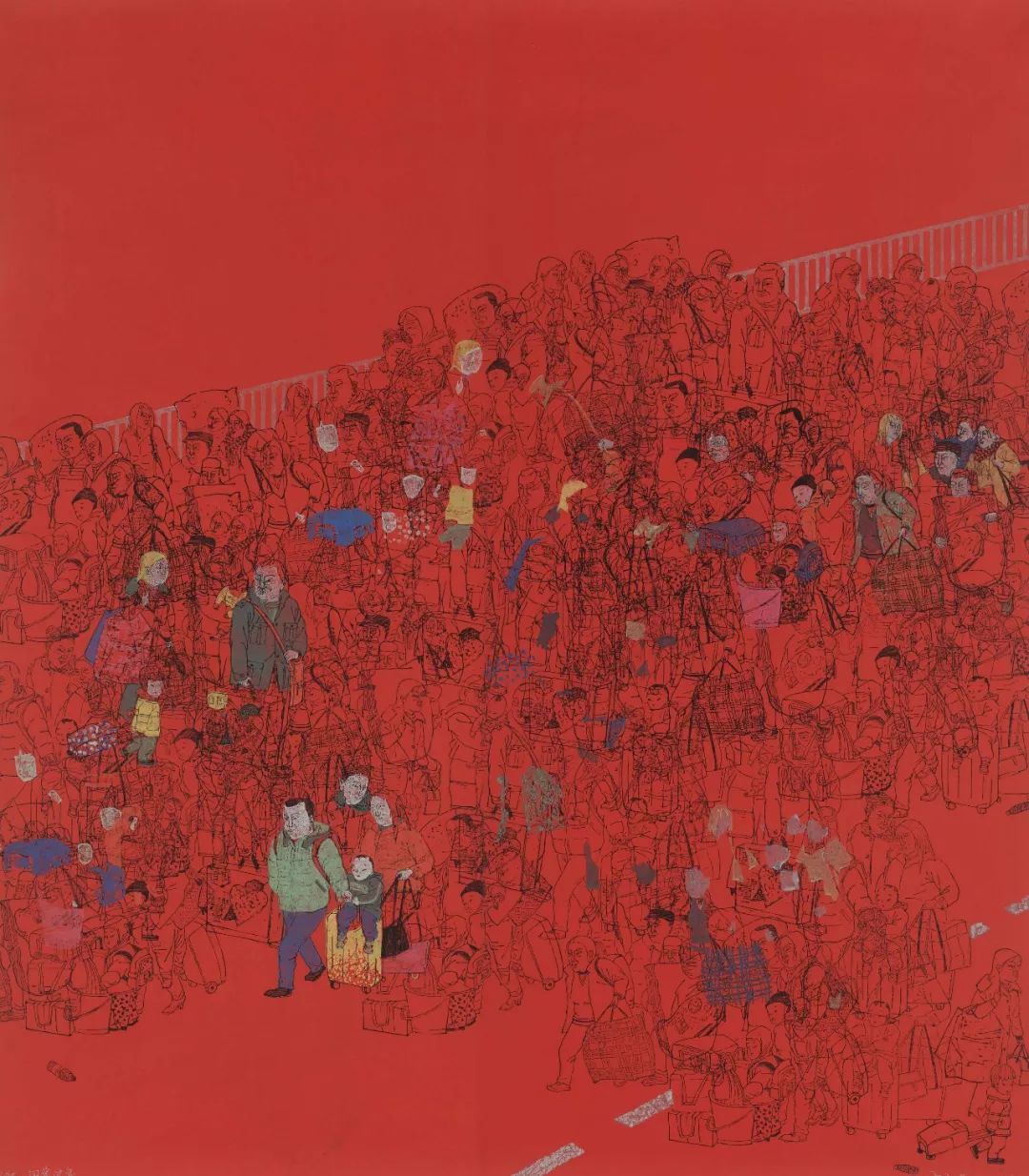 方利民版画价格,方利民版画