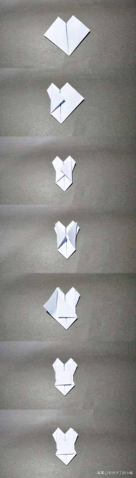 芭蕾鞋子怎么折纸教程图解,芭蕾舞裙子折纸教程