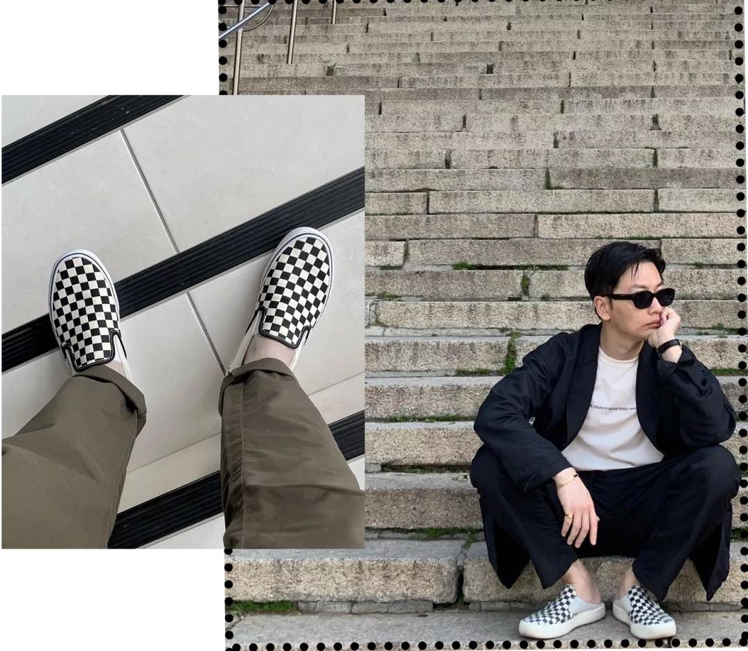 棋盘格网红款,厚底vans棋盘格