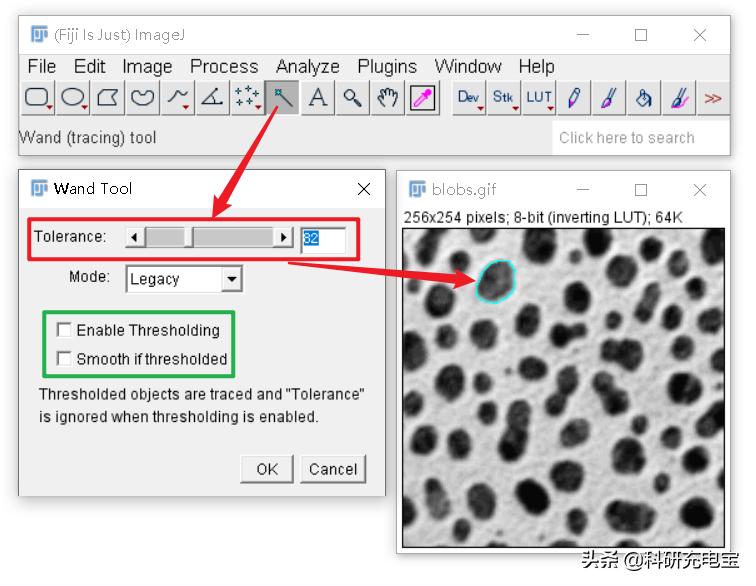 imagej标尺的位置,imagej自动选择区域