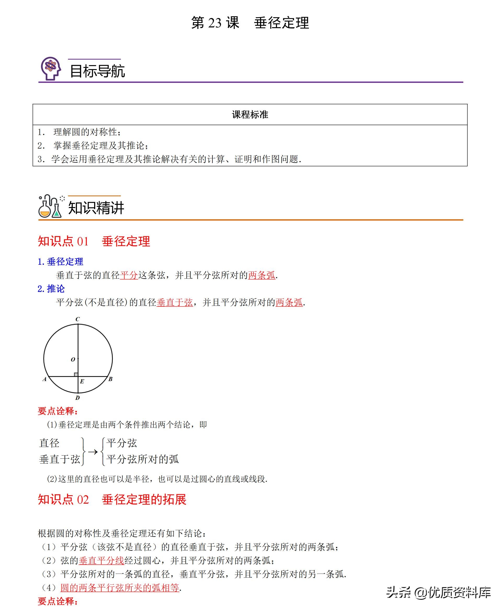 初中九年级下册数学圆的讲解视频,初中数学九年级全套视频教程