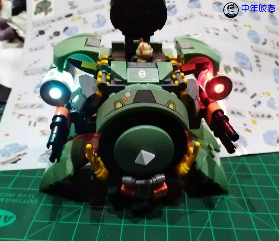 乐高守望先锋仓鼠机甲,守望先锋仓鼠乐高怎么拼