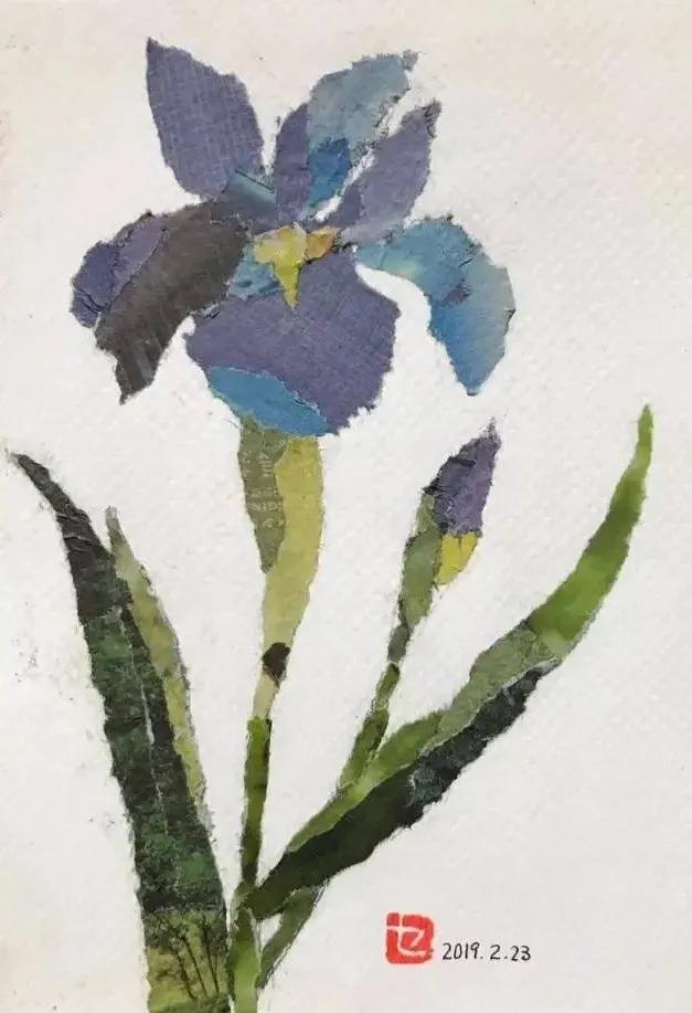 暖哭!90岁奶奶用废报纸作画,震撼数万网友:我缺的是纸吗?是手