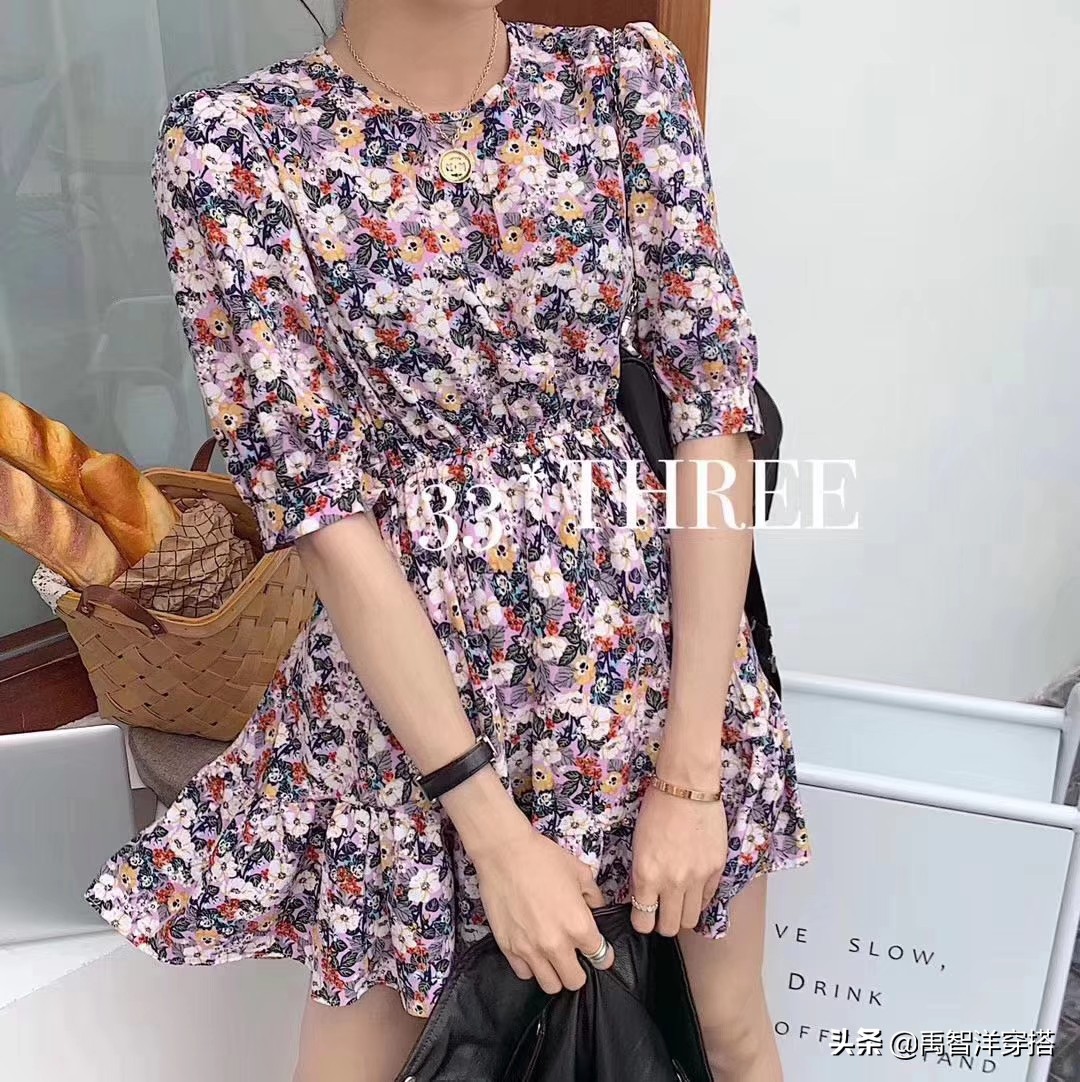 去年的裙子今年穿不了图片,好看又时髦连衣裙要这样穿