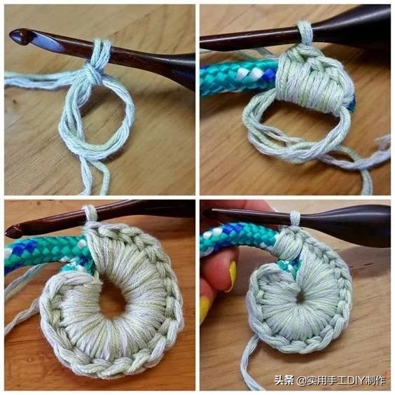 各种圆包包的钩织教程,多种漂亮包包的钩织图解