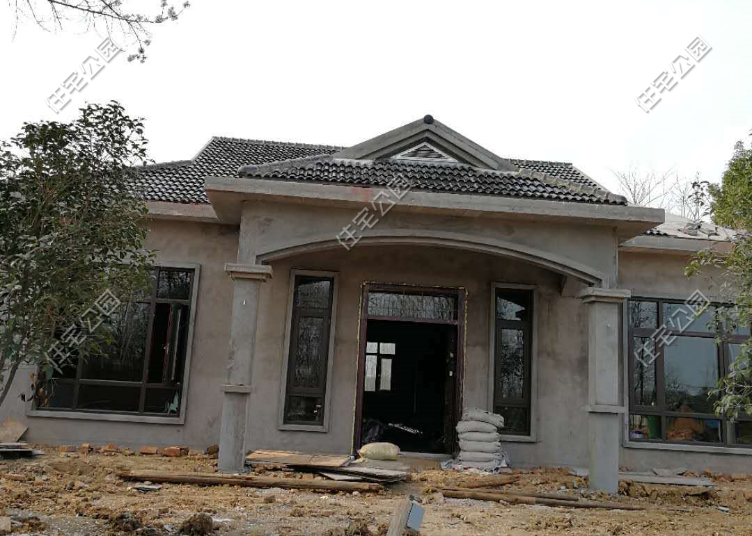 安徽老哥30万建房，钢结构屋顶铺XPS板，室内冬暖夏凉你见过吗？