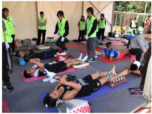 bgreen助力2019上海国际马拉松，律动机助运动健儿快速放松、恢复