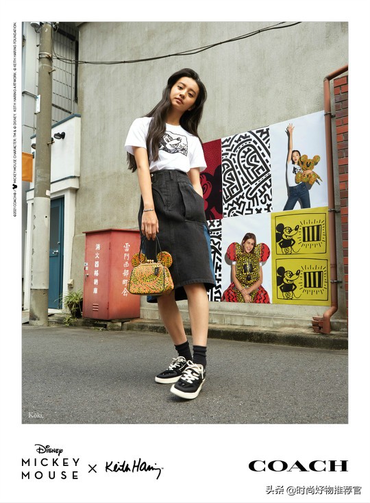 Coach新包|三方联名系列,米老鼠和涂鸦艺术