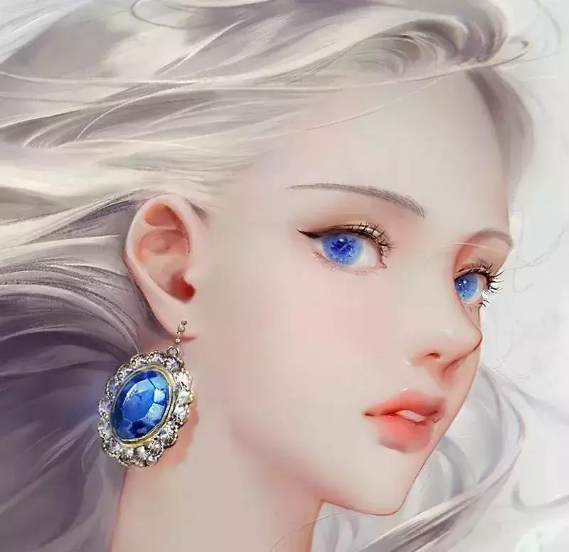 好看的仙女插画,唯美的韩国风插画