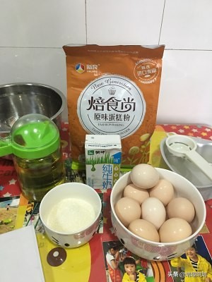 零失败戚风蛋糕用量,烘焙攻略零基础学习戚风蛋糕