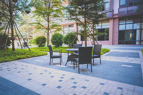 养老社区入口景观设计,新中式养老社区设计方案