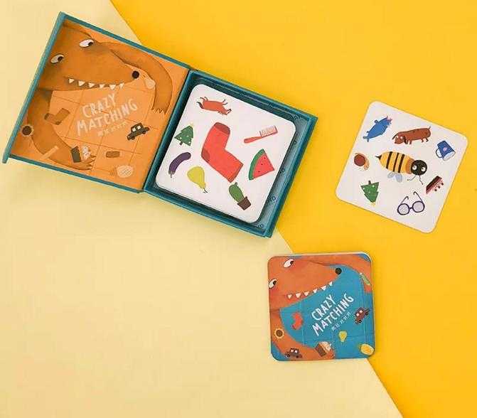 Neoland绿龙岛《疯狂对对对》适合3岁以上益智玩具游戏