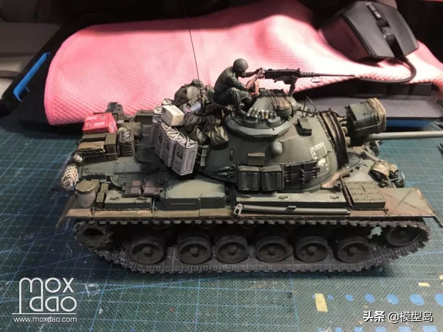 t34-85中型坦克模型,现代1:35主战坦克模型