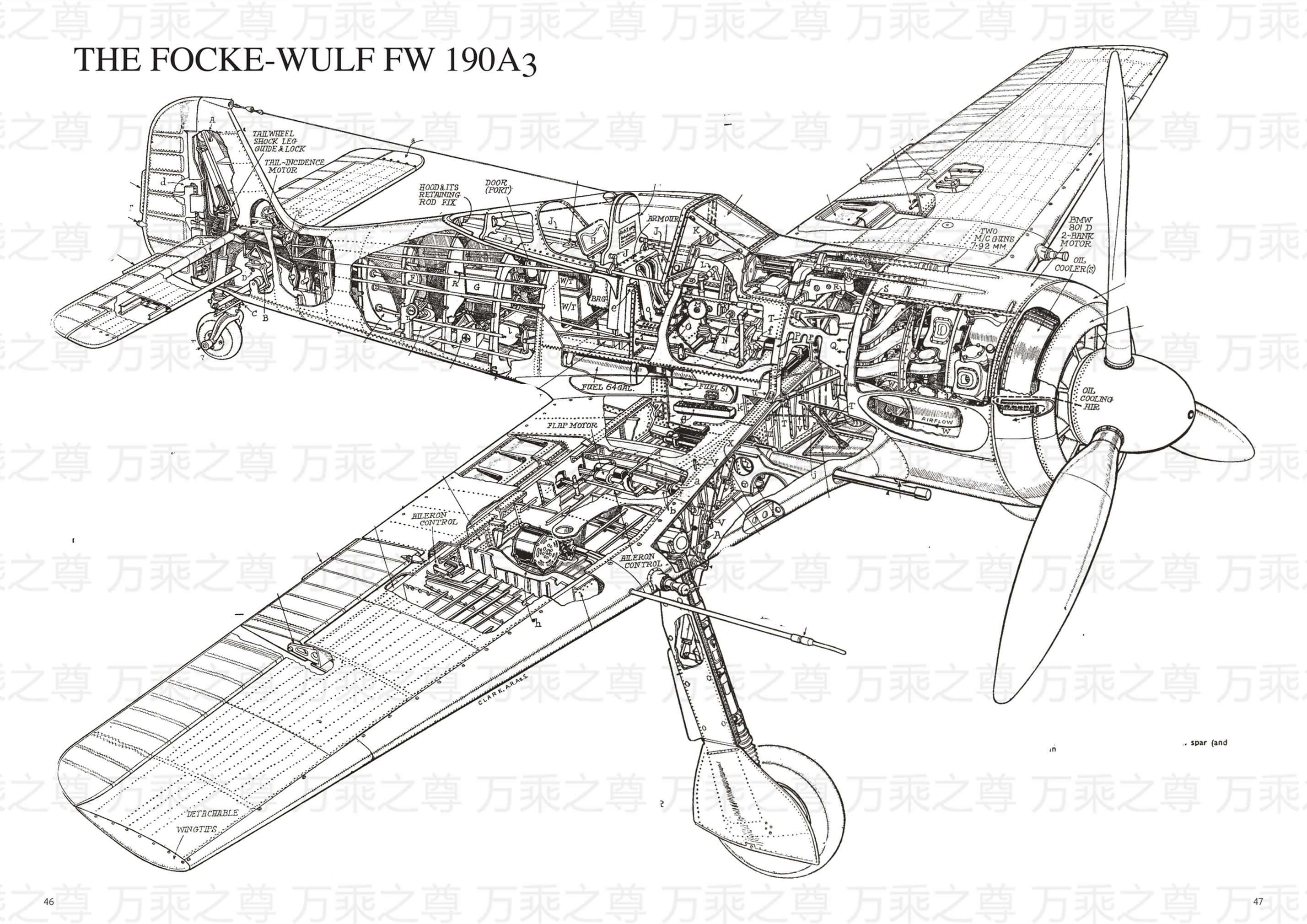 战场冤家，木制的拉-5战斗机和金属制的Fw190战斗机全方位对比