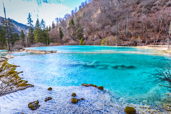 九寨沟最美的一处景点,九寨沟风景区好山好水好风光