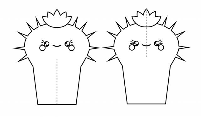怎么可以用白纸做漂亮的仙人掌,超简单的手工仙人掌