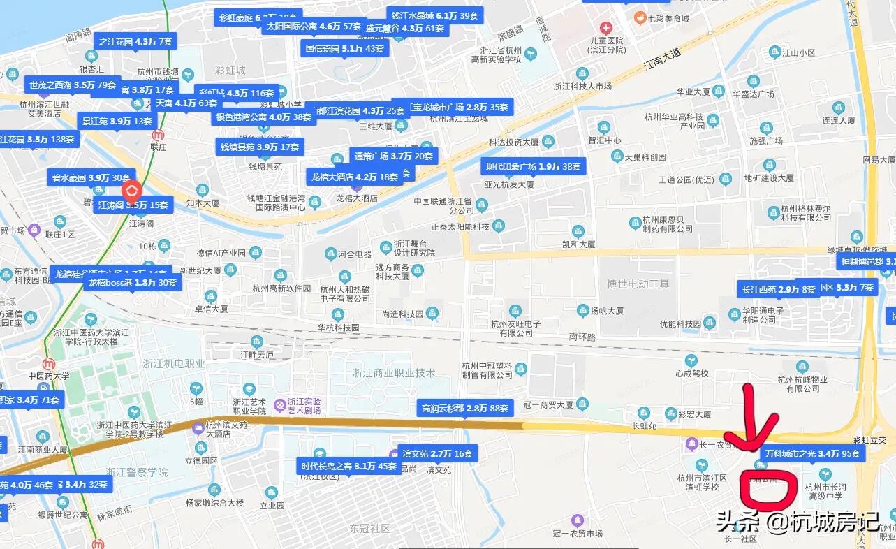 杭州滨江万科城市之光的优缺点,万科滨江都会跟生态之光选哪个