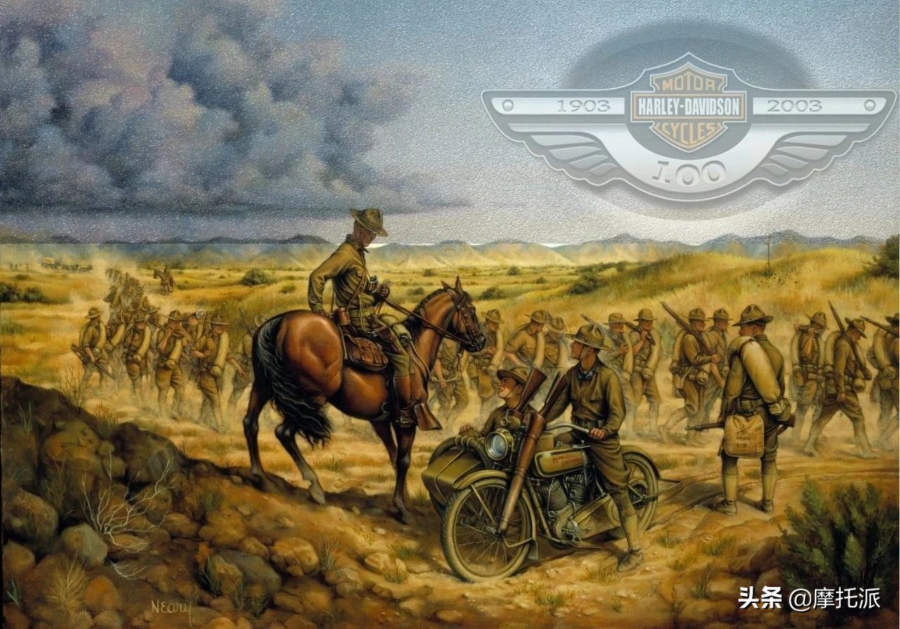 哈雷戴维森成长历程,最早的哈雷戴维森