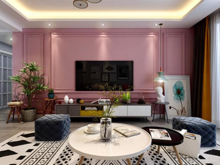 客厅石膏线装修怎样增强立体感,石膏线装饰层次感十足