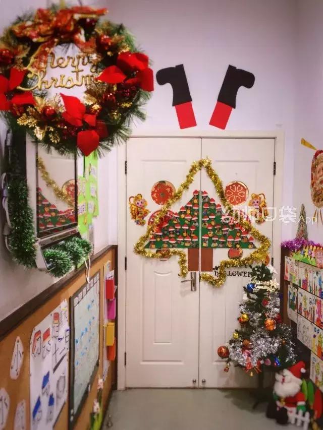 圣诞环创,圣诞主题环创