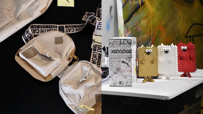 puma联名鞋型,puma彪马michaellau联名裤子