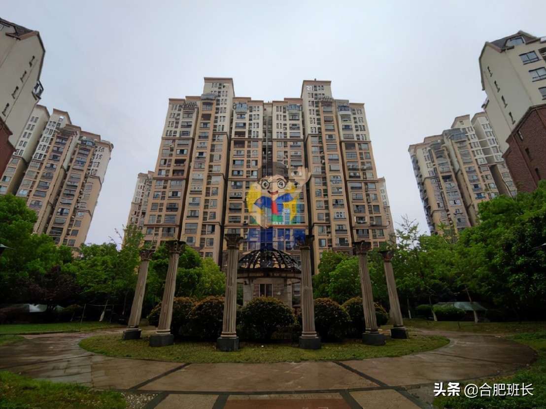 被经开区产证包围的肥西楼盘,实探绿化不错的长安萨尔斯堡