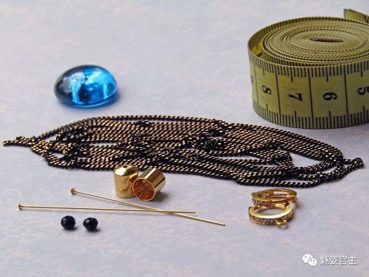 珍珠流苏耳环制作教程,流苏耳环做法教学视频