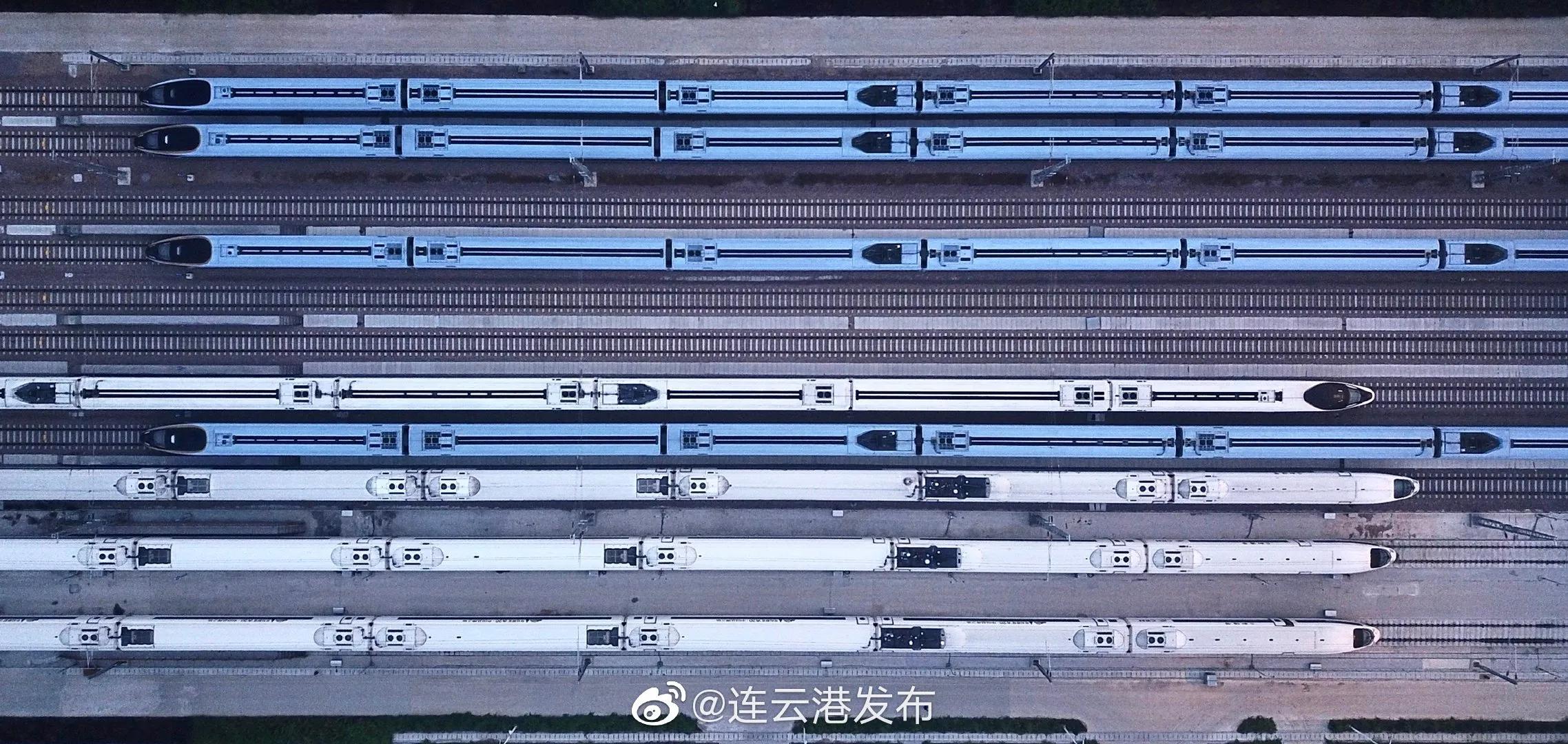 连云港动车存车场和谐号,连云港存车场