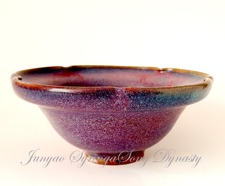 宋代葵口金盏,宋代花口茶盏图文