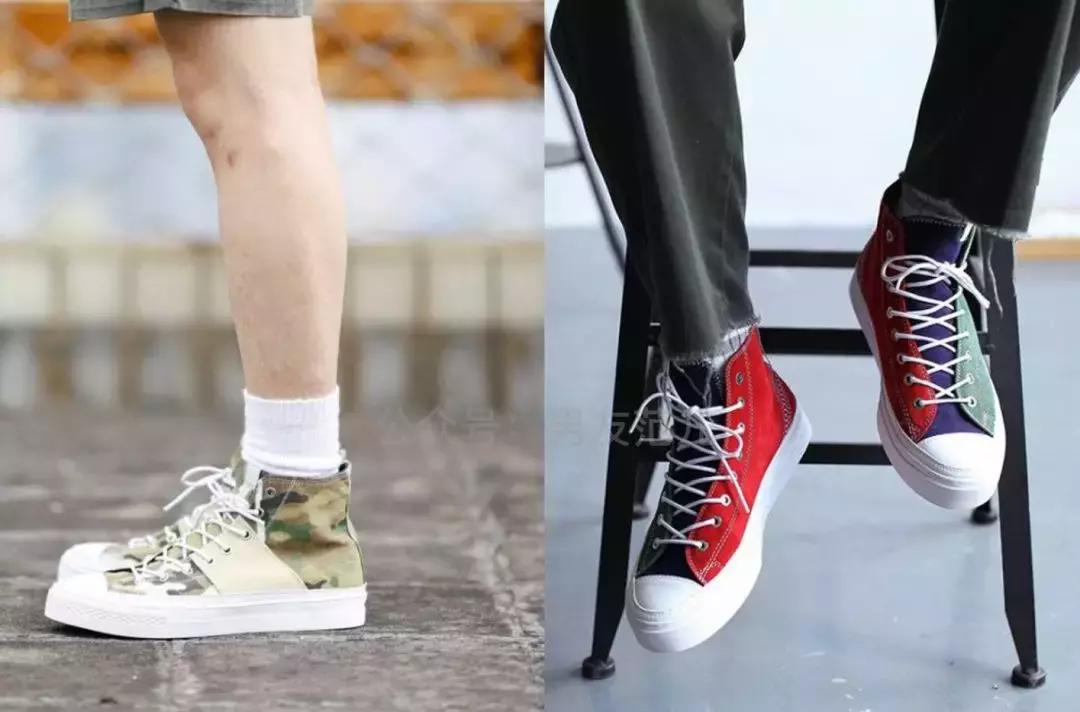 高帮帆布鞋除了匡威还有什么牌子,匡威allstarmove厚底帆布鞋黑色