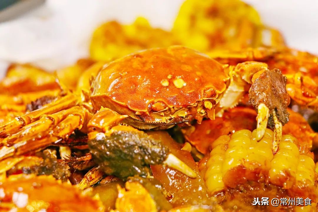 超好吃的网红铁锹海鲜2人餐,常州网红海鲜打卡地