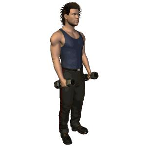 哑铃健身最简单最直接的动作,在家健身教学8大哑铃训练动作