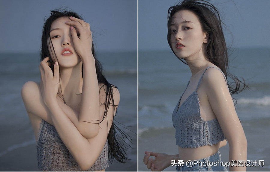 ps如何修图让痘坑皮肤更有质感,日出日落照片ps修图方法