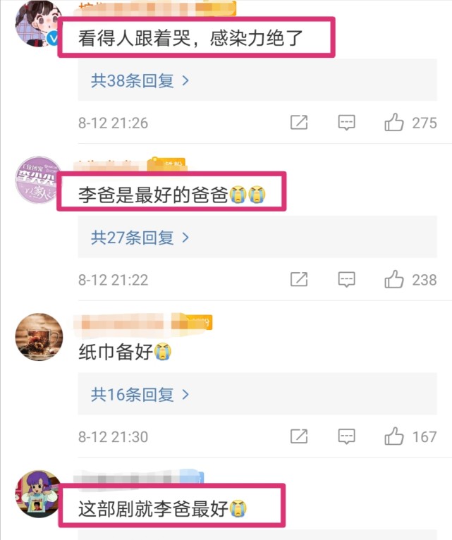 以家人之名喜中带泪,3新生代撑起8.6分剧,李海潮大哭惹心疼