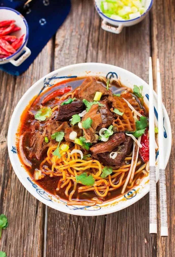 中国人最爱吃的四碗面条,最好吃的面条50一碗