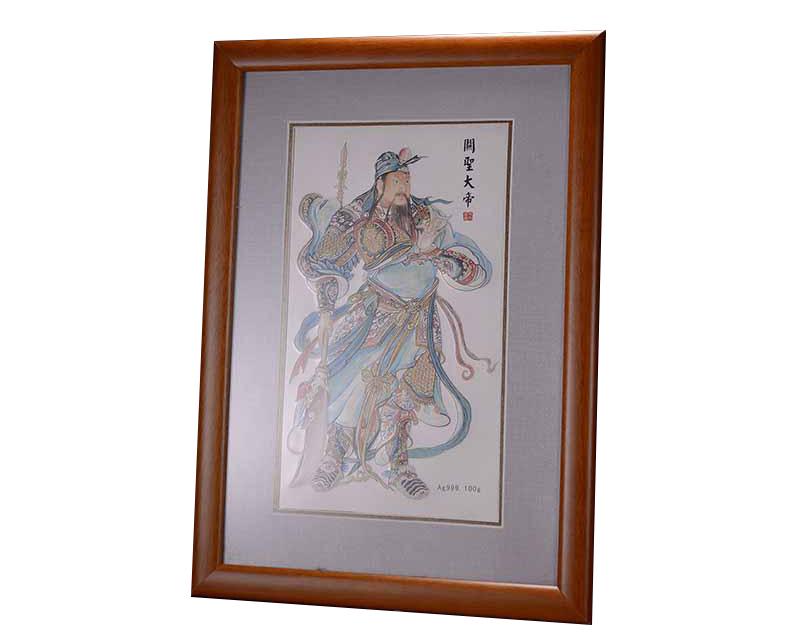 画金箔画,给画加画框多少钱