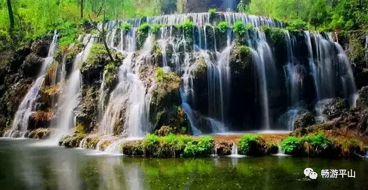 九月季落，又是一秋，平山沕沕水撑起整个初秋的颜值