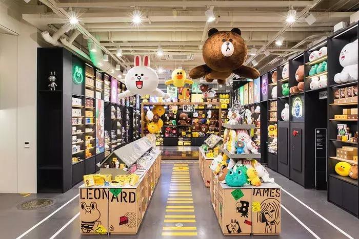 linefriends布朗熊可妮兔公仔,布朗熊linefriends