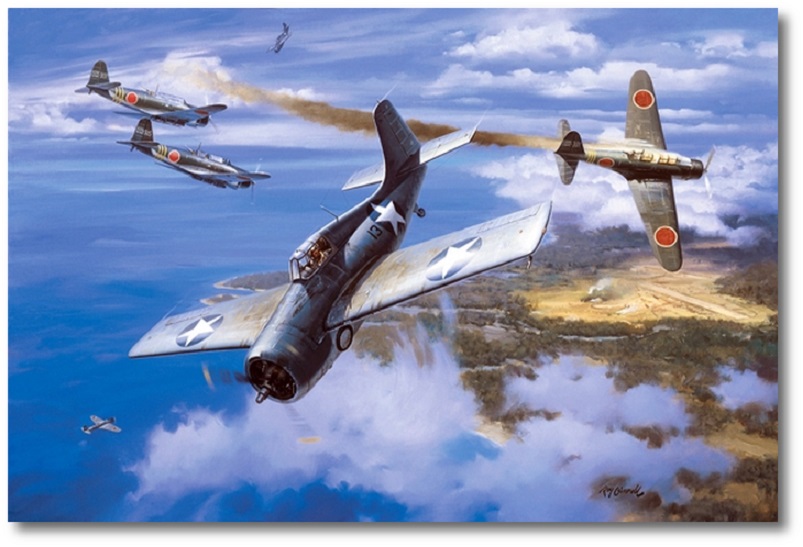 中途岛海战无处降落的零式战机 (中途岛海战日本出动零式飞机)