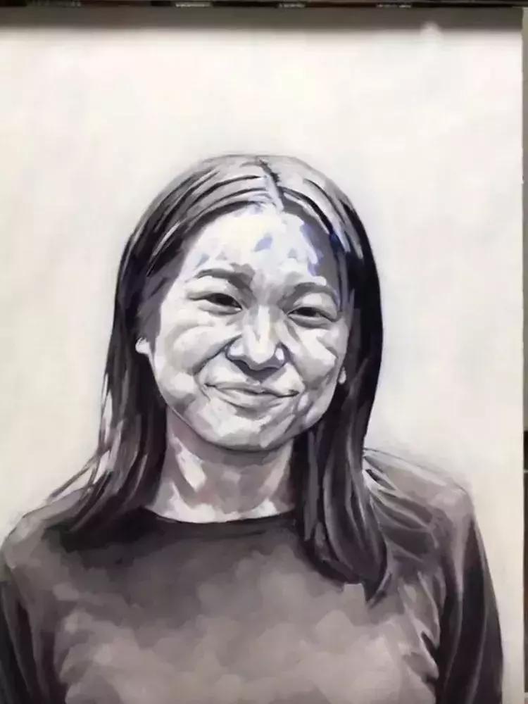 冷军超写实绘画是怎么画出来的,中国媲美冷军的超写实人物画家