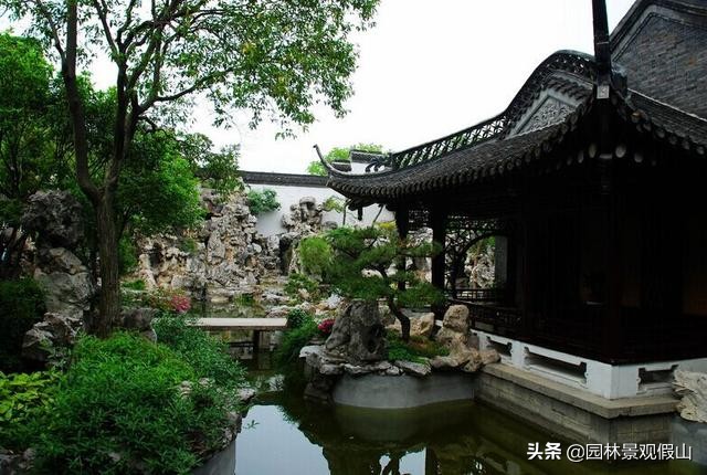 室内假山庭院假山,假山景观鱼池没假山底座怎么设计