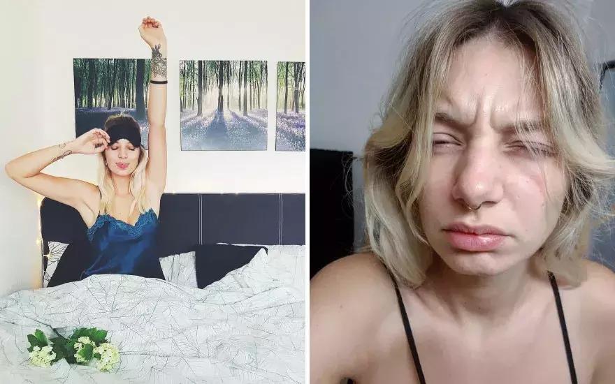 网红美颜背后的真相,网红被爆美颜