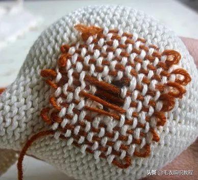 毛线走纱怎样修补,毛线脱落怎么补