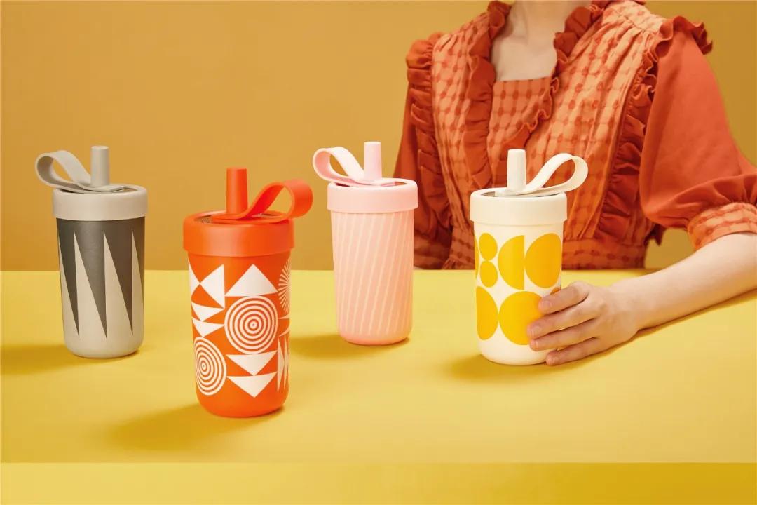 黑科技保温水杯,粗吸管保温杯高颜值学生党