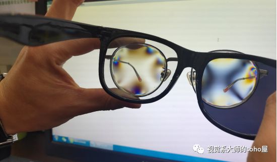不用应力仪怎样判断镜片应力,戴眼镜没有以前戴眼镜清晰