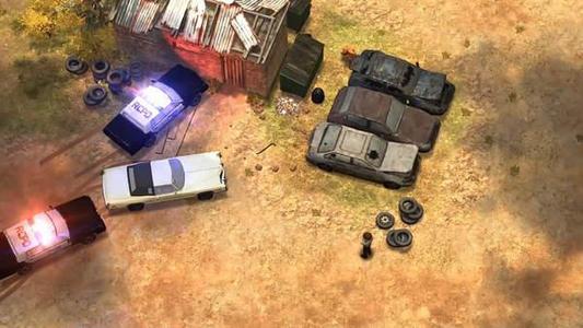 游戏主角逃跑的场景,主角一直在逃亡的游戏