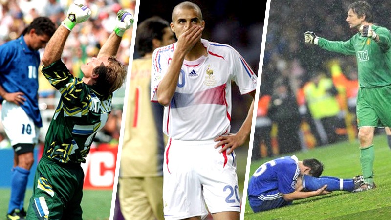 盘点足球史上不可思议的点球,足球史上最差劲的15个点球